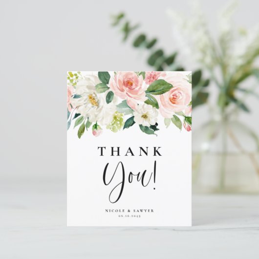 Waterverf tuinbouwers Weddenschap Hartelijk dank (Staand voorkant)