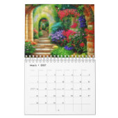 Waterverf tuinen kalender (Mar 2027)