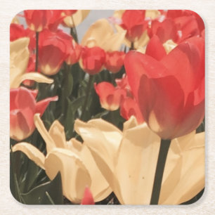 Waterverf Tulips Onderzetters