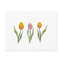Waterverf Tulpen / Aquarell Tulpen