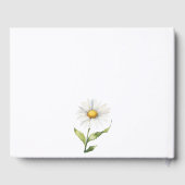 waterverf tulpen bruiloft gastenboek (Achterkant)