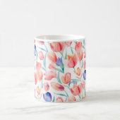 Waterverf Tulpen Pattern Mok (Center)