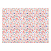 Waterverf Tulps Pattern Tablecloth Tafelkleed (Voorkant (Horizontaal))