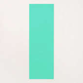Waterverf turquoise levendige energiekunst yogamat (Achterkant)