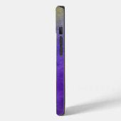 Waterverf Turquoise Paarse Groen  Case-Mate iPhone Case (Achterkant / Links)