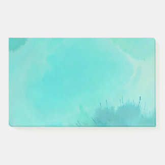 Waterverf Turquoise Post-it® Notes