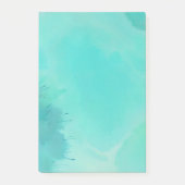 Waterverf Turquoise Post-it® Notes (Voorkant)