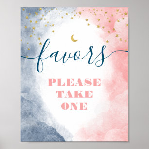 Waterverf Twinkle Twinkle Gender onthult gunsten Poster