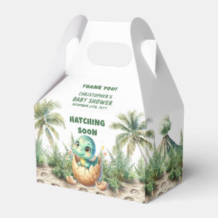 Waterverf Uitkomen Binnenkort Dino Baby Favoriet B Bedankdoosjes
