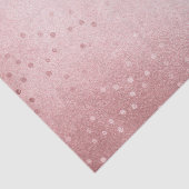  Waterverf Unicorn Pink & Roos Gold Accepten Tissuepapier (Detail)