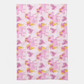 Waterverf Unicorns Theedoek (Verticaal)