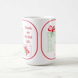 Waterverf Vakantie Vrienden zijn de beste geschenk Koffiemok