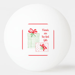 Waterverf Vakantie Vrienden zijn de beste geschenk Pingpongballen