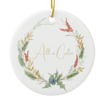 Waterverf vakantiekrans