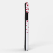 Waterverf vallende harten Case-Mate iPhone case (Achterkant/rechts)
