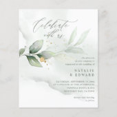 waterverf van bladgoud voor metaalgoud bruiloft (Voorkant)