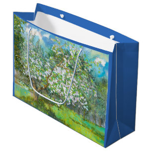 Waterverf van bloedige tuinschilderkunst groot cadeauzakje