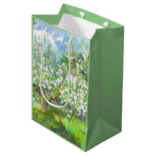 Waterverf van bloedige tuinschilderkunst medium cadeauzakje
