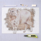 Waterverf van Boerderij-lentesap Tissuepapier (Craft)