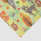 Waterverf van bossen tissuepapier (Detail)