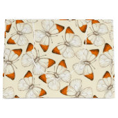 Waterverf van botervliegen large cadeautasje (Voorkant)