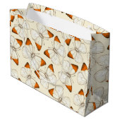 Waterverf van botervliegen large cadeautasje (Achterkant Gekanteld)