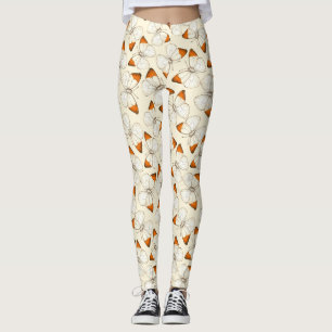 Waterverf van botervliegen leggings