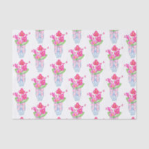 Waterverf van Chinoiserie Ginger Jar