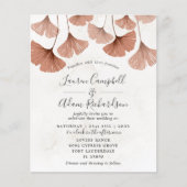 Waterverf van de begroting Terracotta Wedding (Voorkant)