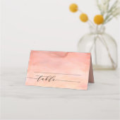 Waterverf van de Berg Rustic Sunset Wedding (Voorkant)