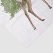 Waterverf van de Deer Family Tissuepapier (Detail)