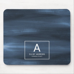 Waterverf van de diepzee van de Lake Harbor Mono Muismat