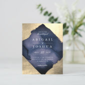 Waterverf van de gouddiamantmarineverbinding van h (Staand voorkant)