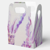 Waterverf van de lavendel en de bijen: Birthday Bedankdoosjes (Geopend)