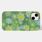 Waterverf van Floral Abstract zout Case-Mate iPhone Case (Achterkant (horizontaal))