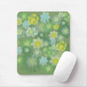 Waterverf van Floral Abstract zout Muismat