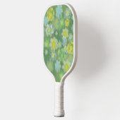 Waterverf van Floral Abstract zout Pickleball Paddle (Links)