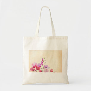 Waterverf van Floral Spring Tote Bag