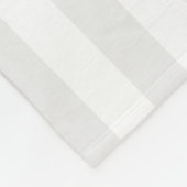 Waterverf van goudkoorts met schuine streep fleece deken (Hoek)