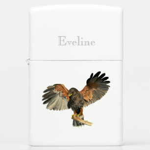 Waterverf van Hawk Flapping Wings
