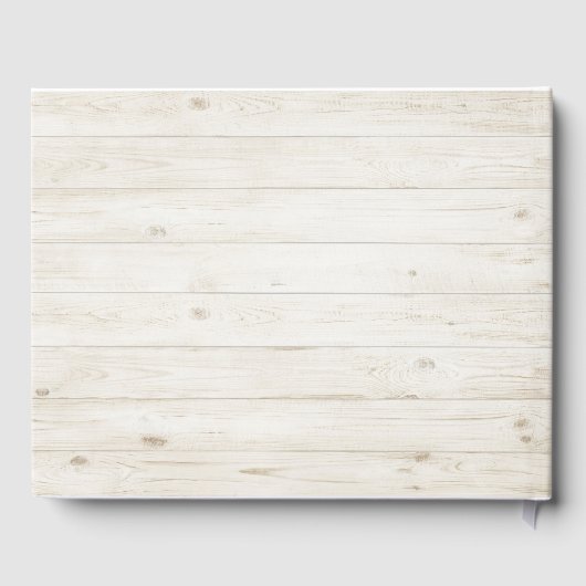 Waterverf van het bruiloft van het Guestbook Gastenboek (Achterkant)