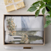 Waterverf van het Comomeer Tissuepapier (Geschenk)