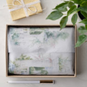 Waterverf van het Comomeer Tissuepapier (Geschenk)