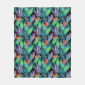 Waterverf van het paradijs fleece deken (Voorkant)