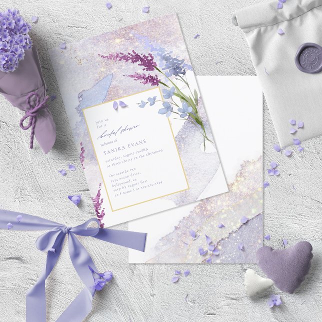 Waterverf van het Wildflower Wedding Bridal Sh Per (Creator heeft geüpload)