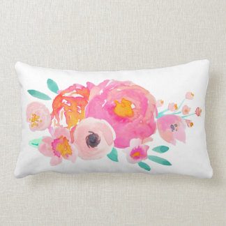 Waterverf van Indy Bloom Floral Pillow Kussen