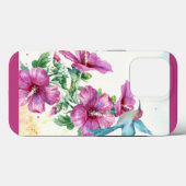 Waterverf van kalkoenen Case-Mate iPhone case (Achterkant (horizontaal))