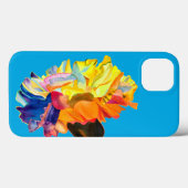 Waterverf van kleurrijke anjers Case-Mate iPhone case (Achterkant (horizontaal))