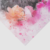 Waterverf van konijnen - Weefselpapier Tissuepapier (Detail)