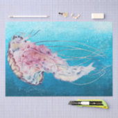 Waterverf van kwallen tissuepapier (Craft)